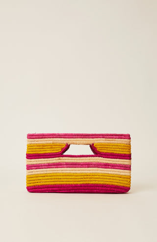 Selah Clutch, Multi Fuchsia
