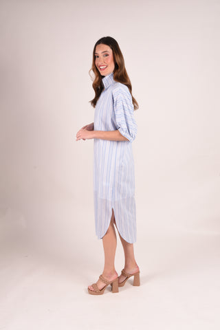 Poppy Caftan - Santorini Stripe
