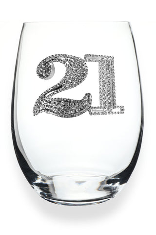 21st Birthday Stemless