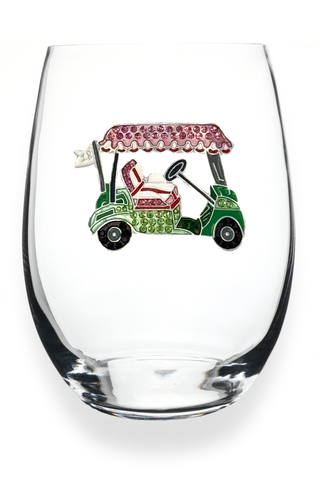 Golf Cart Stemless