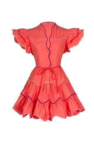 Baba Cay Dress, Pink