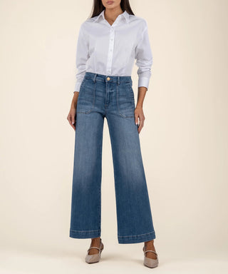 Meg High Rise Wide Straight Leg, Friendship