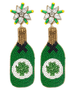 St Patty's Day Bottle, Green