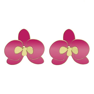Orchid Studs