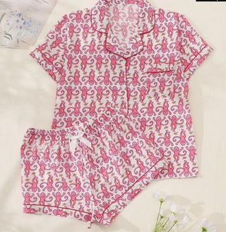Funky Monkee Pajamas, Pink