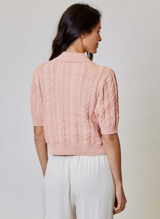Cosette Cardigan, Pale Peach