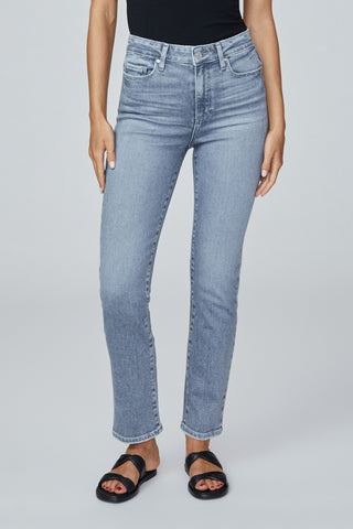 Cindy Crop Undone Hem-Faded Pavement