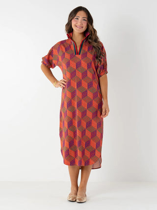 Poppy Caftan, Vintage Monogram