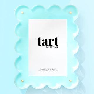Clear Acrylic Picture Frame, Seafoam