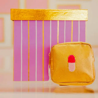 Small Pill Pouch, Gold