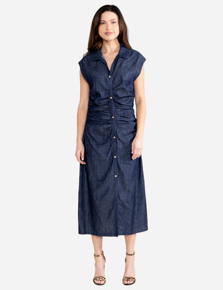 Layna Dress - Denim