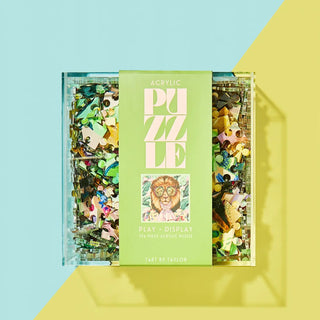 Louis The Lion Acrylic Puzzle, Green