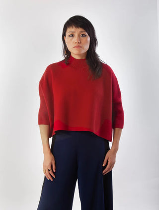 Aja Sweater - Scarlet