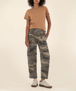 Ashton Wide Leg Barrel, Camo