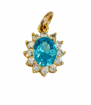 Aquamarine Charm