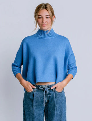 Aja Sweater, Persian Blue