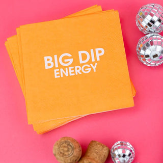 Big Dip Energy - Orange Cocktail Napkins