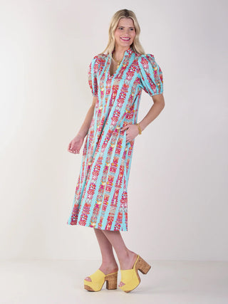 Hampton Dress, Iconic Iris