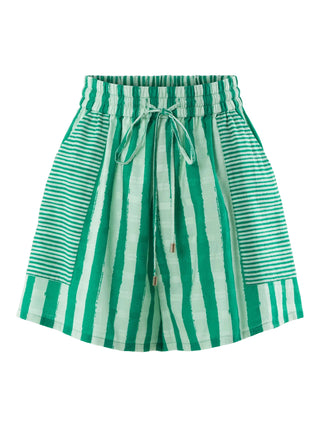 Scout Short, Mist Green Stripe