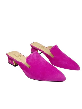 Signature Mule, Fuchsia