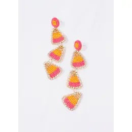 Candy Corn Earrings