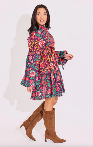 Adele Dress, Medieval Floral