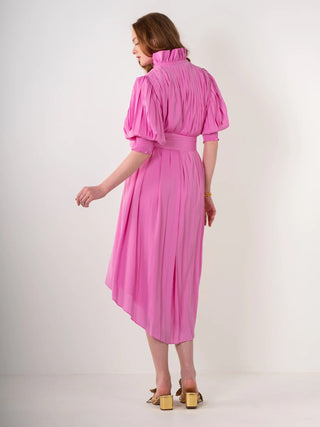 Rowan Dress, Fuchsia Pink