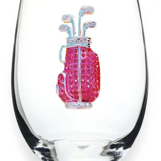 Golf Bag Stemless