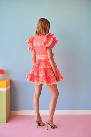 Saga Dress, Pink