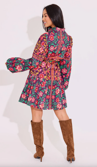Adele Dress, Medieval Floral